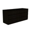 Tuhome Asteria 6 Drawer Double Dresser, Metal Handles, Black CLW5956 - alternate 6